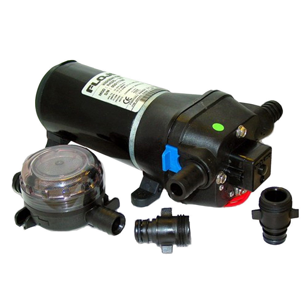 FloJet Heavy Duty Deck Wash Pump - 40psi/4.5GPM/12V - Reel Draggin' Tackle