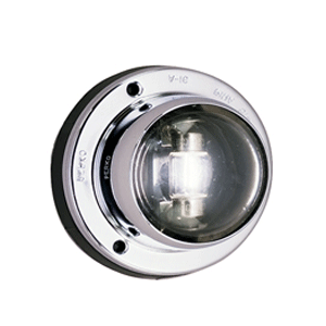 Perko Vertical Mount Stern Light Chrome Plated - Reel Draggin' Tackle