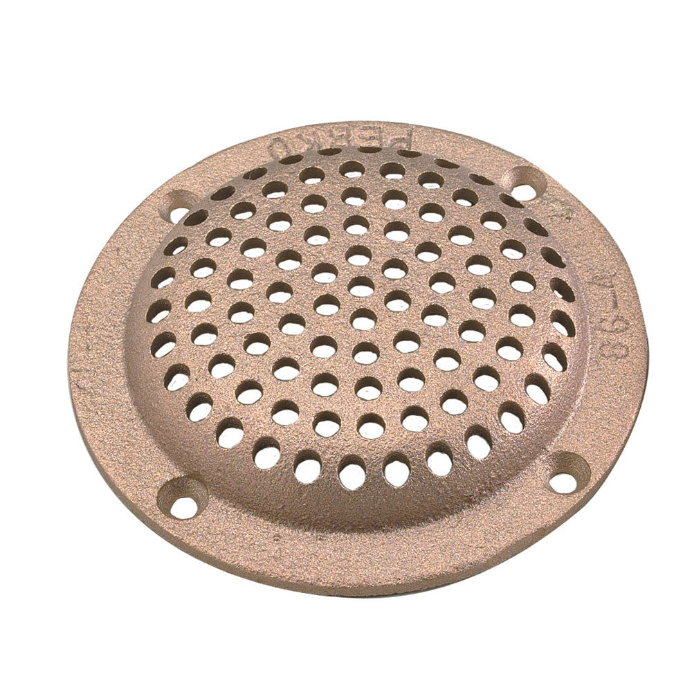 Perko 4" Round Bronze Strainer MADE IN THE USA - Reel Draggin' Tackle
