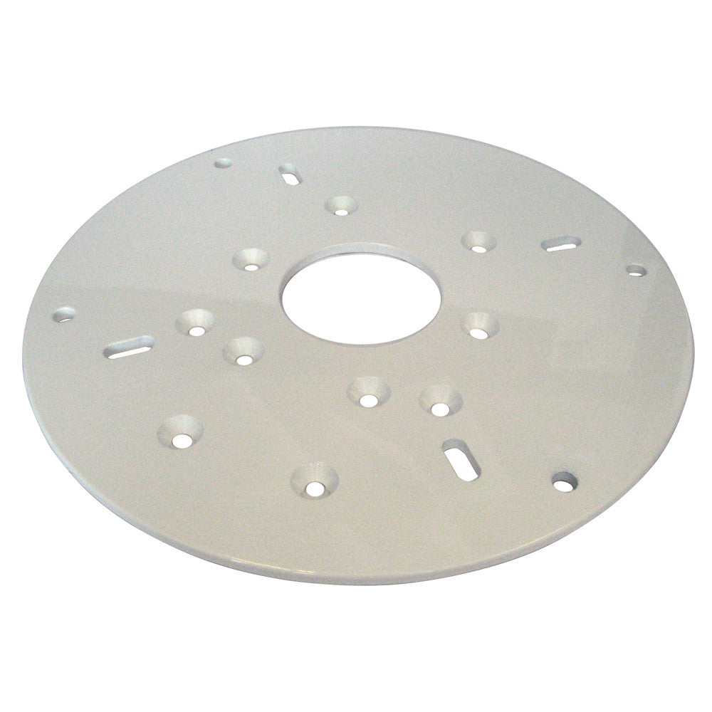 Edson Vision Series Mounting Plate - Intellian i1, i2, i3, KVH M1, M2, M3, Raymaine 33 & 37 STV, SeaKing 15, Sea Tel C14 - Reel Draggin' Tackle