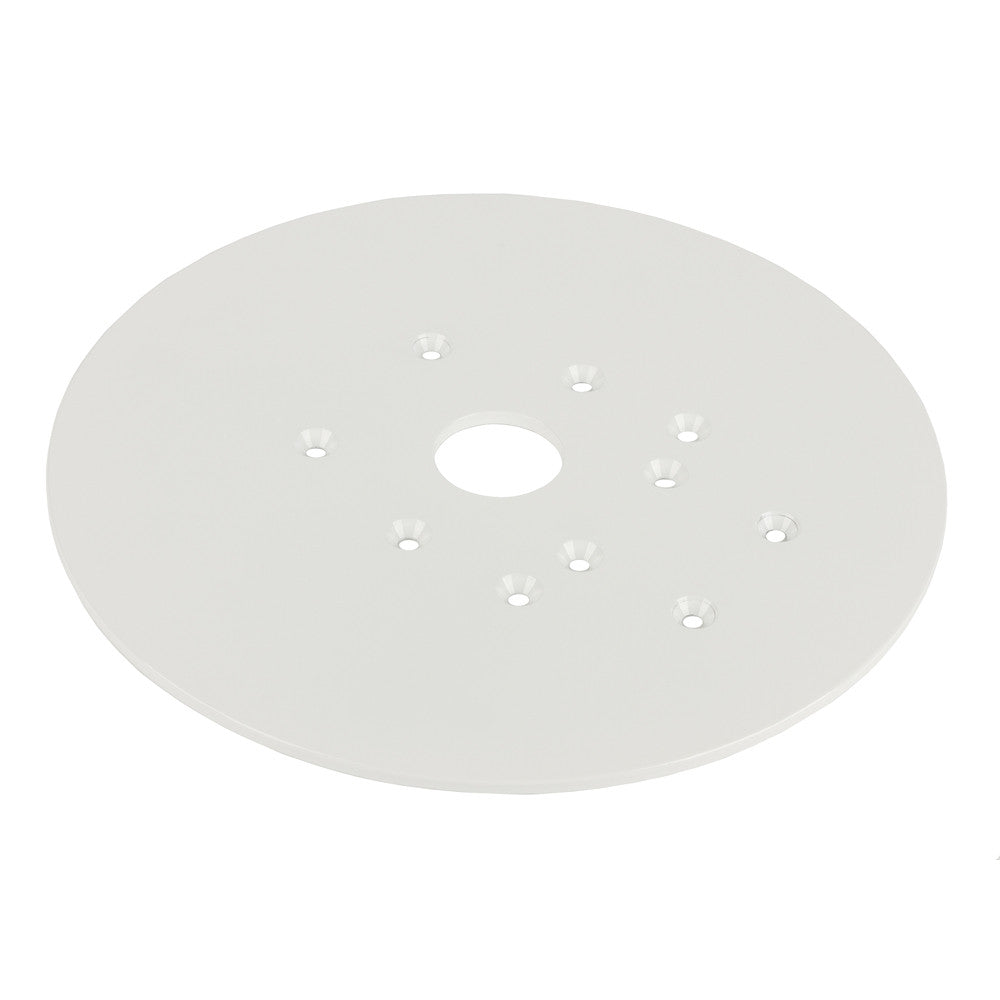 Edson Vision Series Universal Mounting Plate - 15" Diamter w/No Holes - Reel Draggin' Tackle