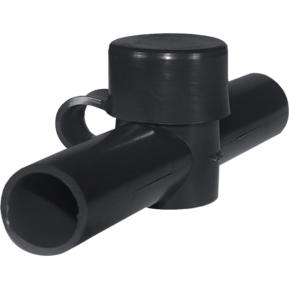 Blue Sea 4002 Cable Cap Dual Entry - Black - Reel Draggin' Tackle