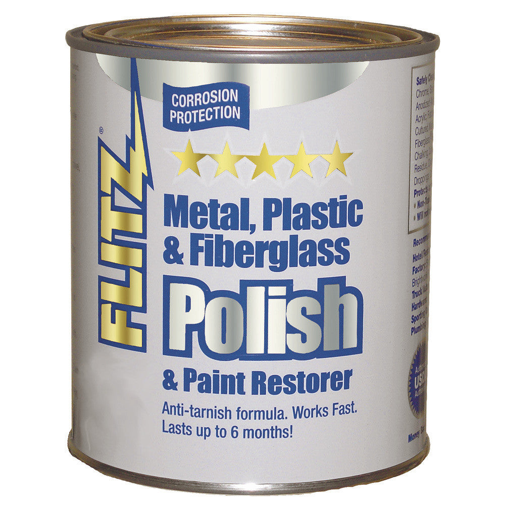 Flitz Polish - Paste - 1 Gallon Can - Reel Draggin' Tackle