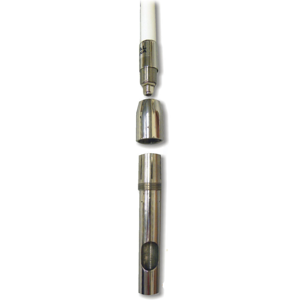 Digital VHF 4' White 4.5 db Collet Ferrule Antenna - Reel Draggin' Tackle