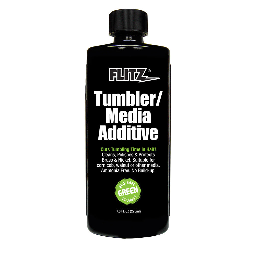 Flitz Tumbler/Media Additive - 7.6 oz. Bottle - Reel Draggin' Tackle