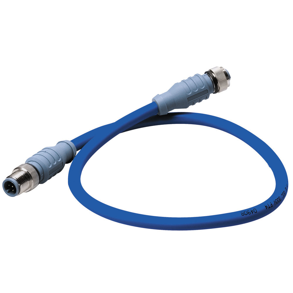 Maretron Mid Double-Ended Cordset - 4 Meter - Blue - Reel Draggin' Tackle