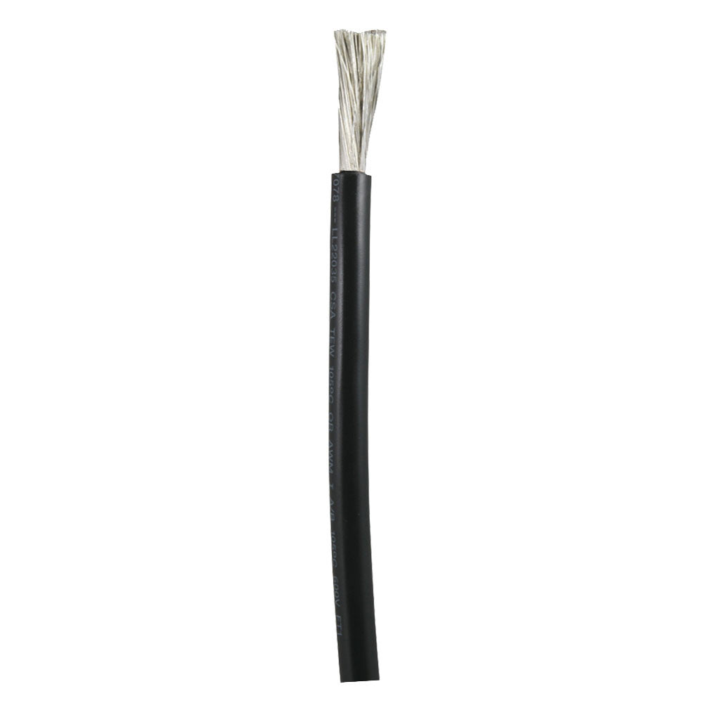 Ancor Black 1 AWG Battery Cable - 100' - Reel Draggin' Tackle