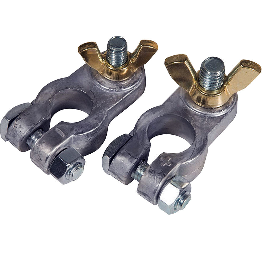 Ancor Lead Battery Terminal - 5/16" & 3/8" Stud - Positive & Negative Combo - Reel Draggin' Tackle