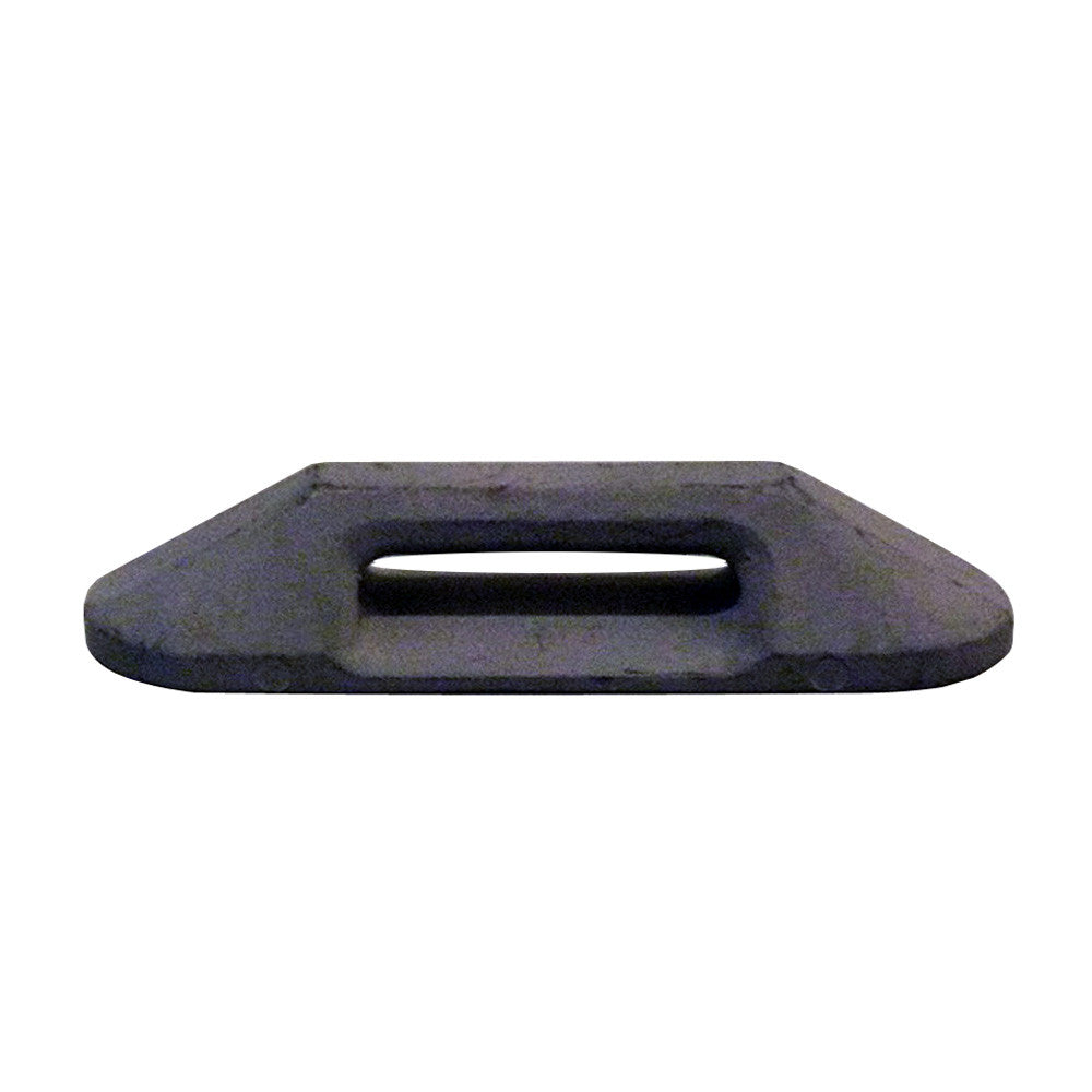 Weld Mount AT-113B Large Black Footman's Strap - Qty. 6 - Reel Draggin' Tackle