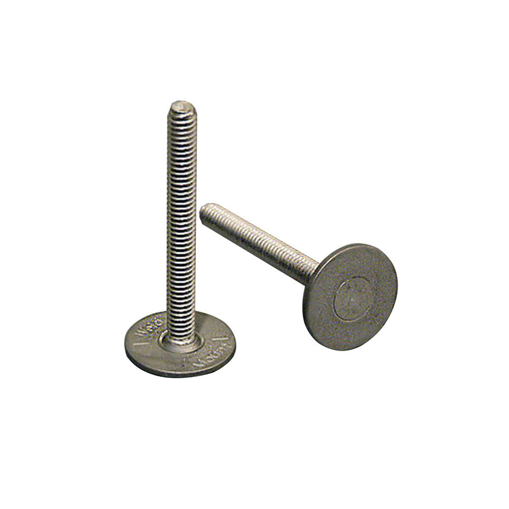 Weld Mount 1.25" Tall Stainless Panel Stud w/0.62" Base & #8 x 32 Thread - Qty. 15 - Reel Draggin' Tackle