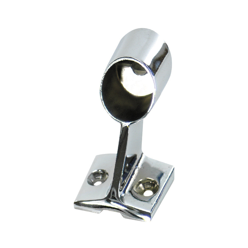 Whitecap Forward Handrail Stanchion - 316 Stainless Steel - 7/8" Tube O.D. - Reel Draggin' Tackle