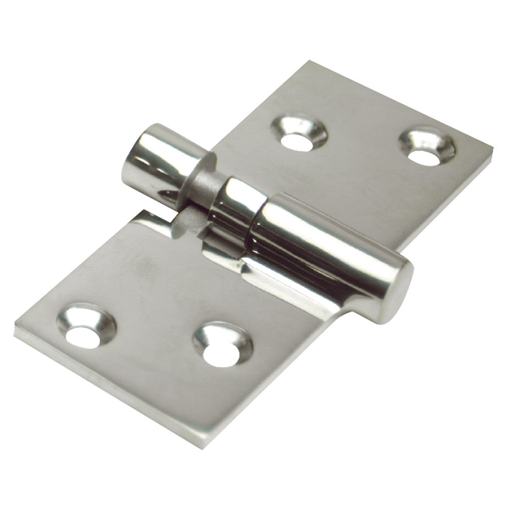 Whitecap Take-Apart Motor Box Hinge (Locking) - 316 Stainless Steel - 1-1/2" x 3-5/8" - Reel Draggin' Tackle