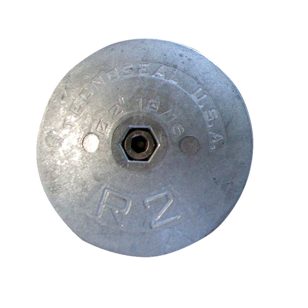 Tecnoseal R2AL Rudder Anode - Aluminum - 2-13/16" Diameter - Reel Draggin' Tackle
