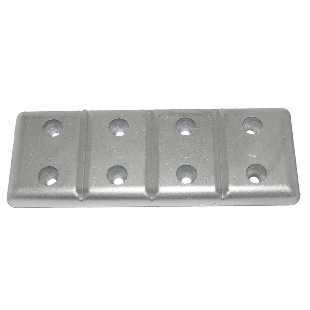 Tecnoseal TEC-40 Hull Plate Anode - Zinc - Reel Draggin' Tackle
