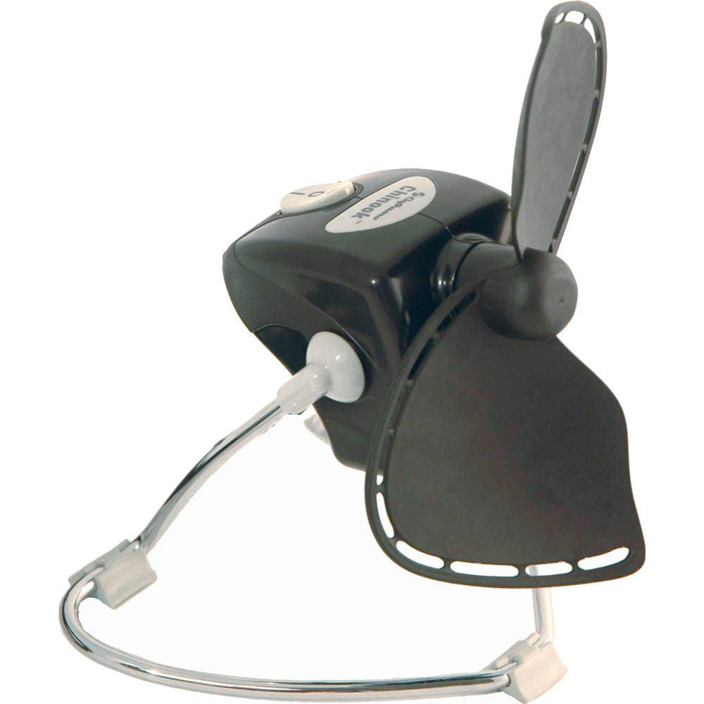 Caframo Chinook 707 120V AC 2-Speed 7" Fan - Black - Reel Draggin' Tackle