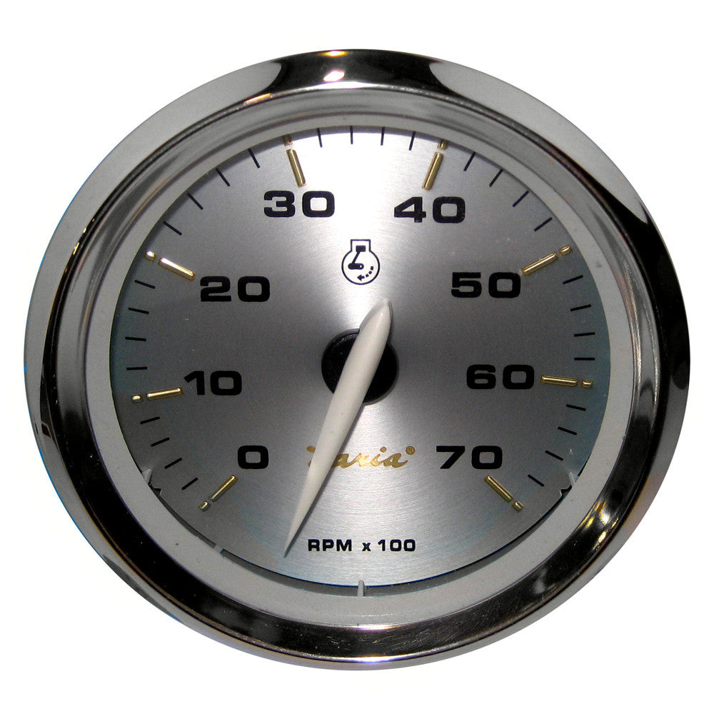 Faria Kronos 4" Tachometer - 7,000 RPM (Gas - All Outboards) - Reel Draggin' Tackle