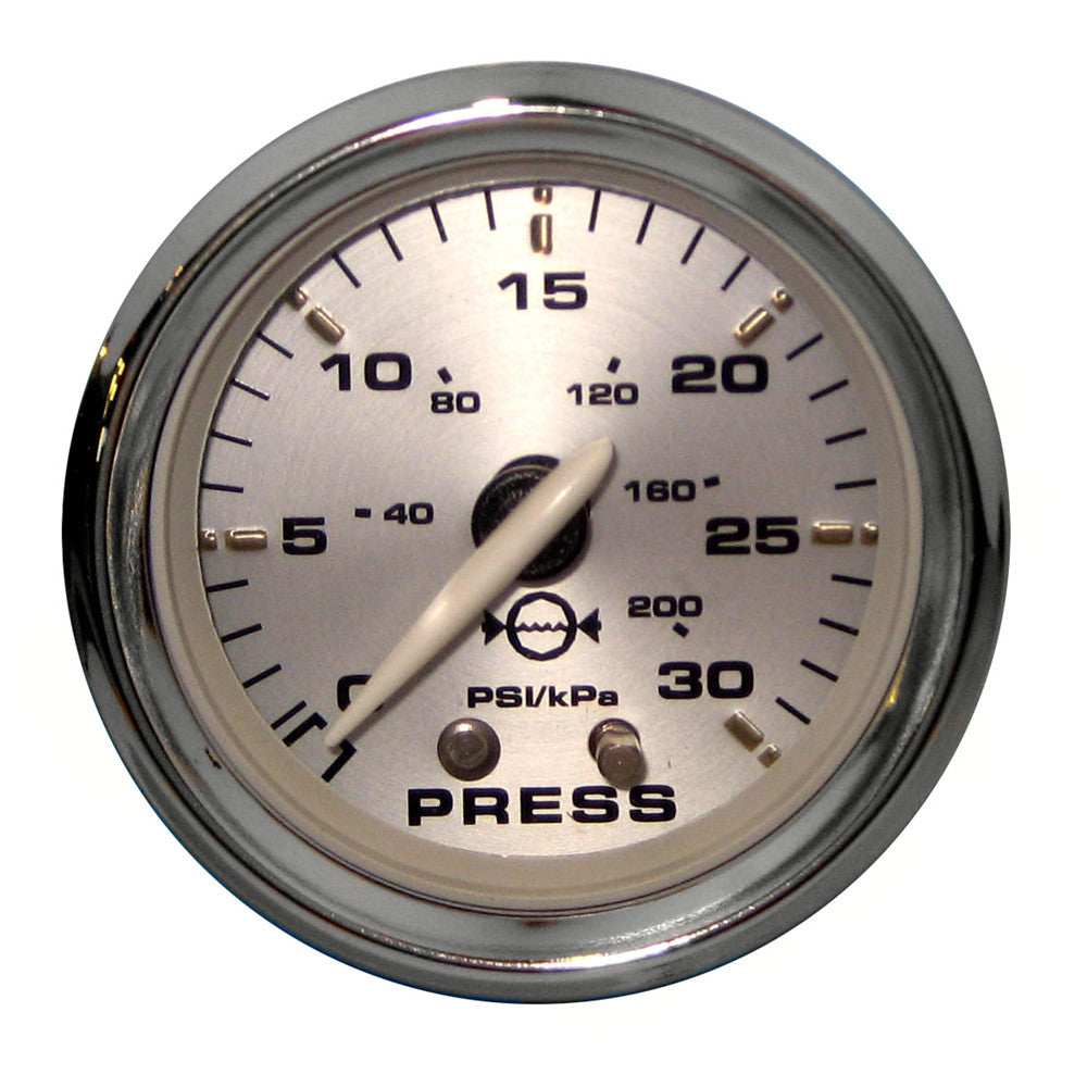 Faria Kronos 2" Water Pressure Gauge Kit - 30 PSI - Reel Draggin' Tackle