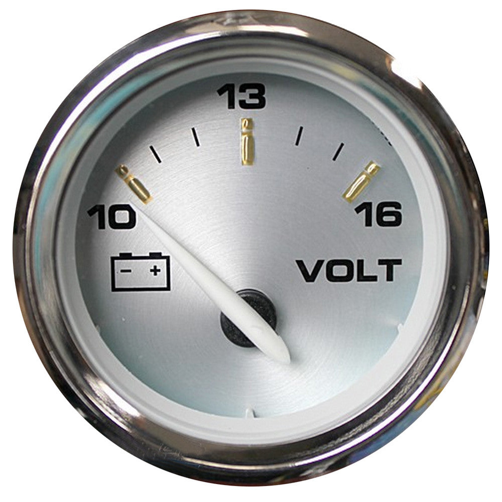 Faria Kronos 2" Voltmeter (10-16 VDC) - Reel Draggin' Tackle