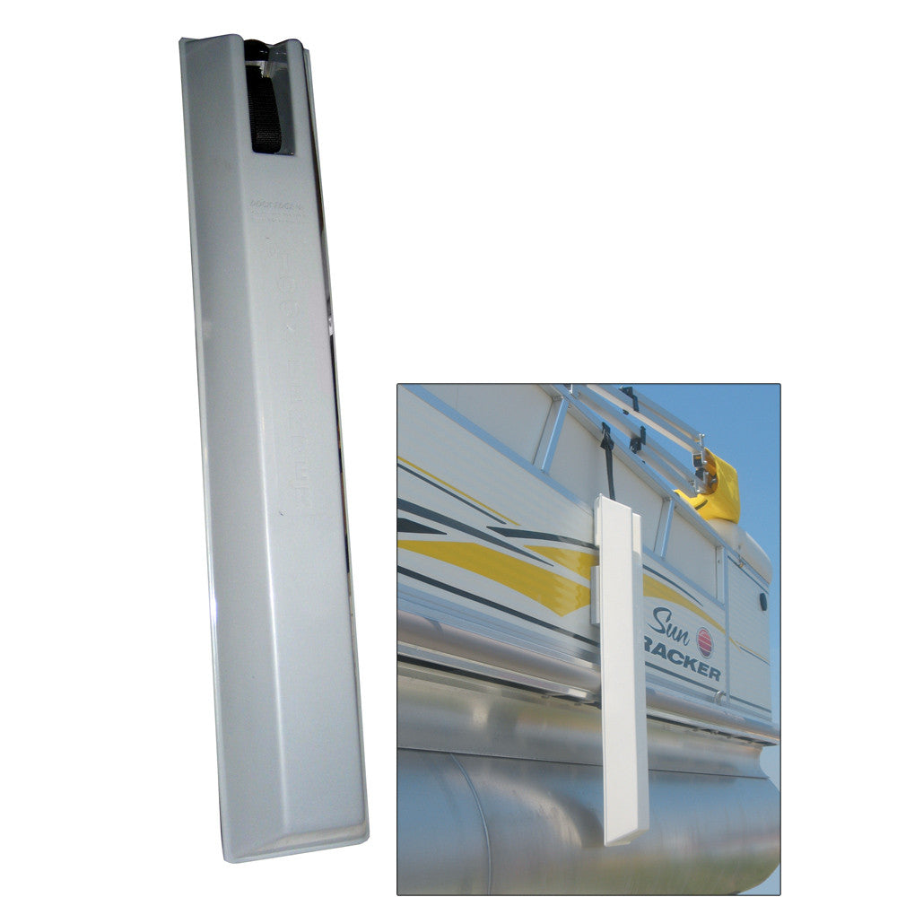 Dock Edge 'TOON Pontoon Boat Fender - 36" - Grey - Reel Draggin' Tackle