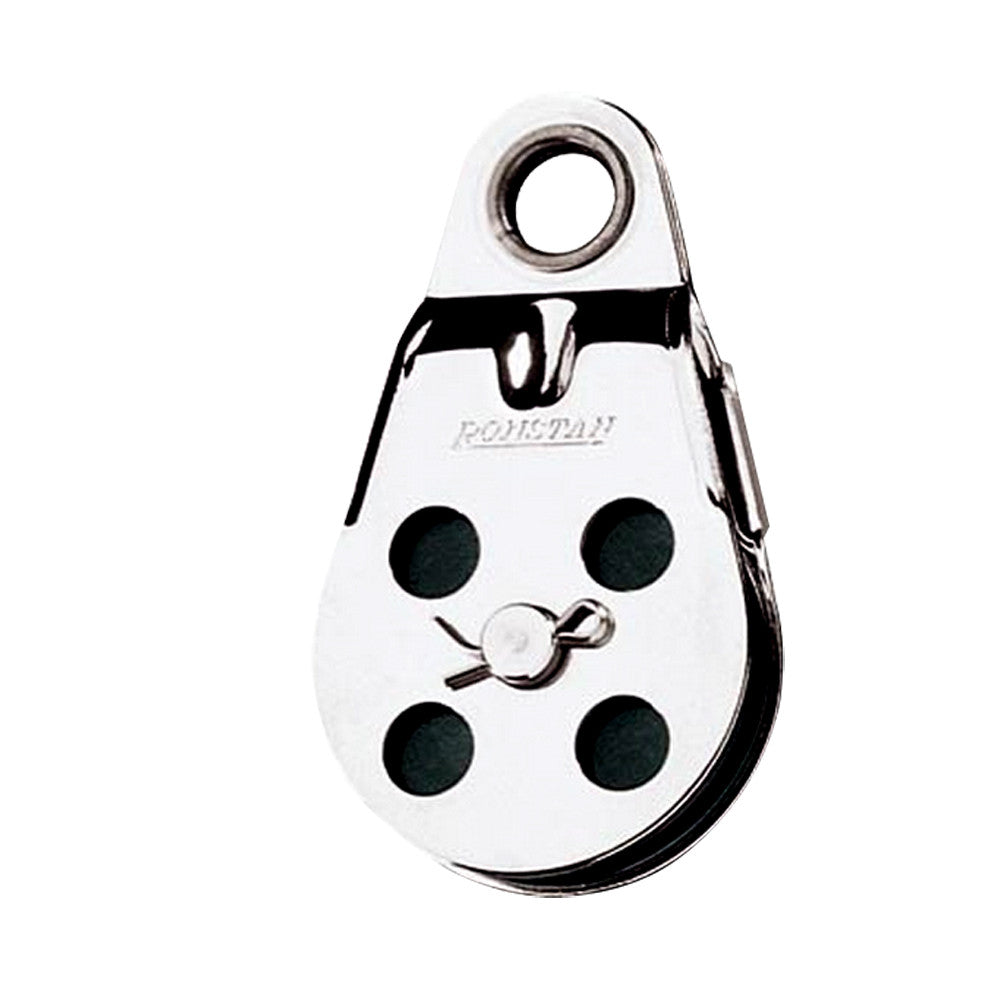 Ronstan Wire Block - Ferrule Top w/Removable Nylontron® Sheave - 45mm(1-34/") Sheave Diameter - Reel Draggin' Tackle