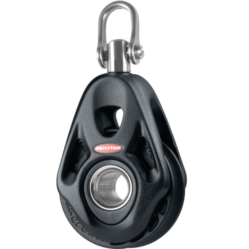 Ronstan Series 45 Core Block™ - Single - Swivel Shackle Head - Reel Draggin' Tackle