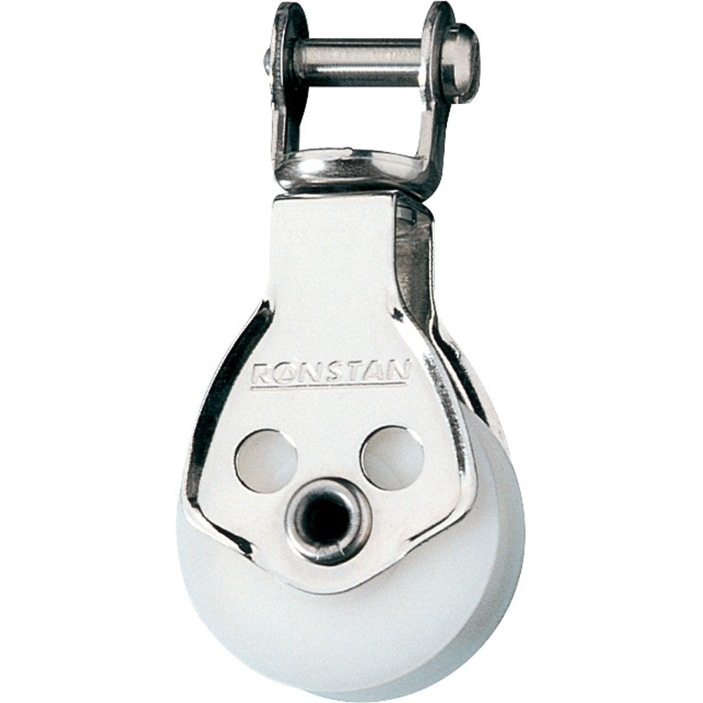 Ronstan Series 25 Utility Block - Single - Swivel Shackle Head - Reel Draggin' Tackle