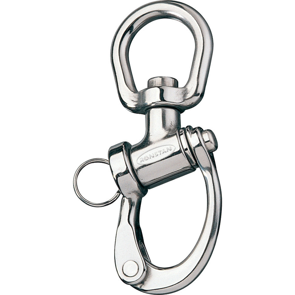 Ronstan Trunnion Snap Shackle - Large Swivel Bail - 122mm(4-3/4") Length - Reel Draggin' Tackle