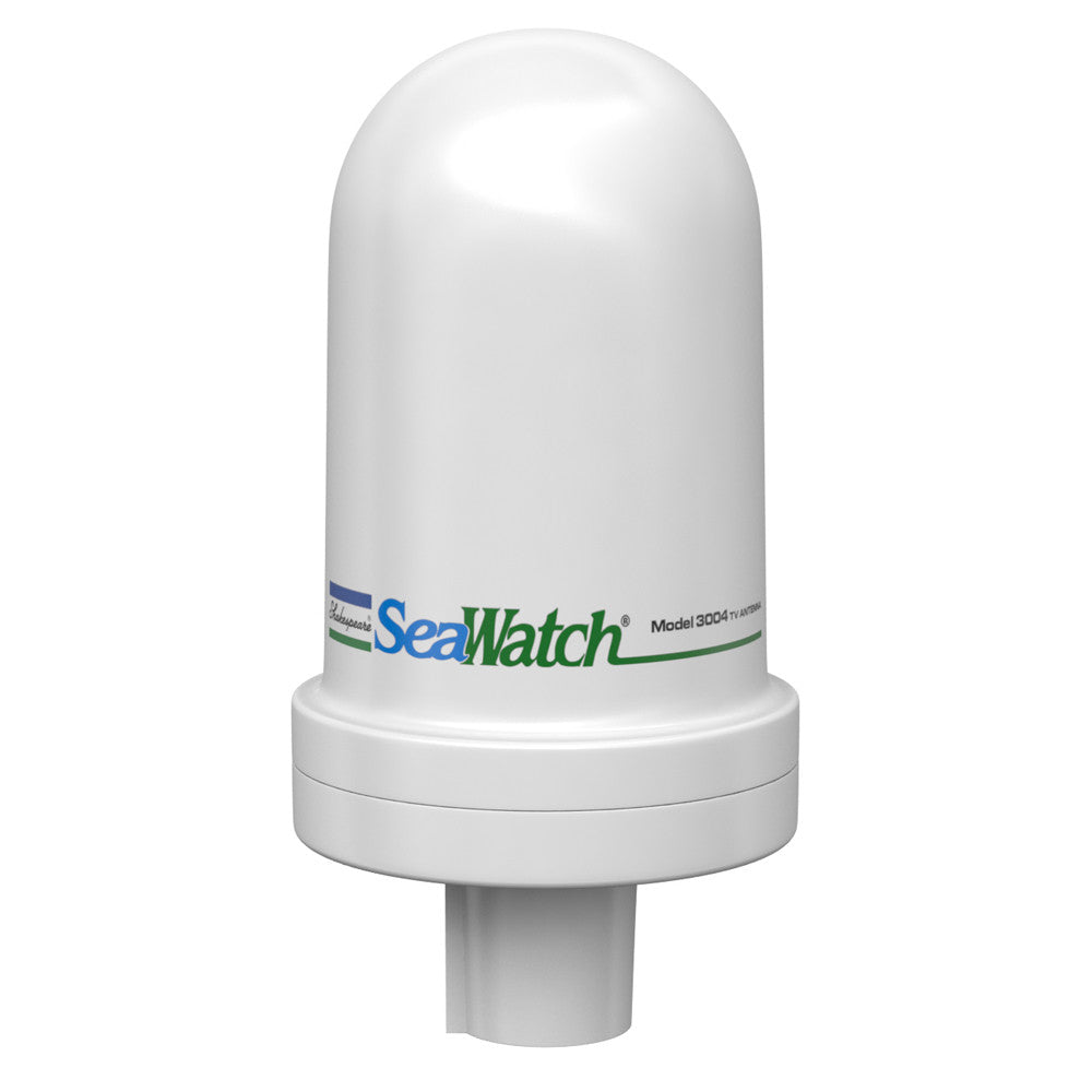 Shakespeare SeaWatch® 4" Marine TV Antenna - 12VDC - 110VAC - Reel Draggin' Tackle