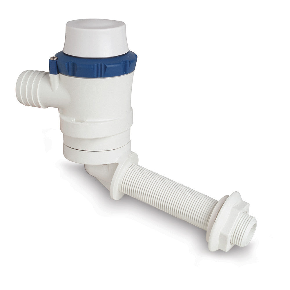 SHURFLO PIRANHA™ Angled Port Aerator 800 Livewell Pump - 12 VDC, 800 GPH - Reel Draggin' Tackle