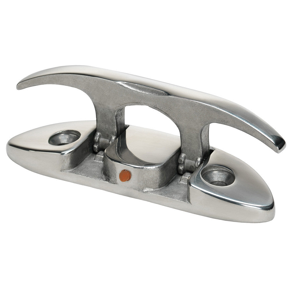 Whitecap 6&#34; Folding Cleat - Stainless Steel - Reel Draggin' Tackle