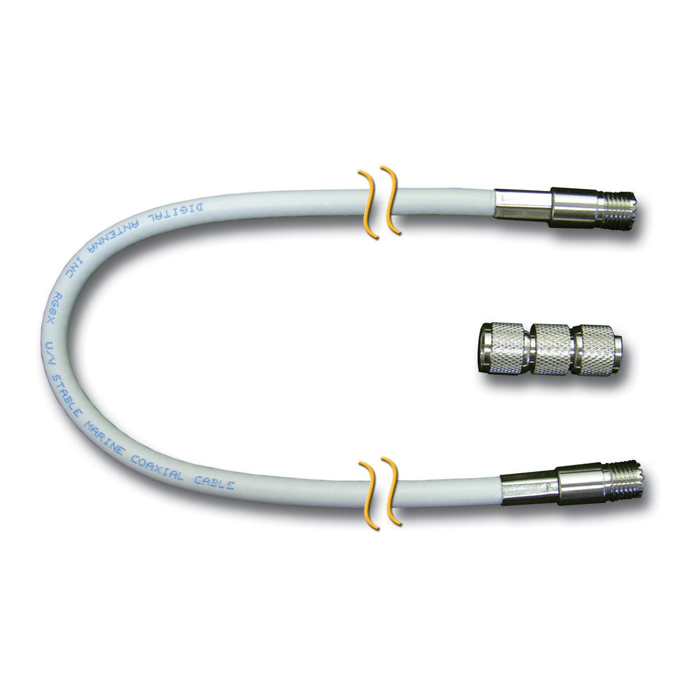 Digital Antenna Extension Cable f/500 Series VHF/AIS Antennas - 20' - Reel Draggin' Tackle