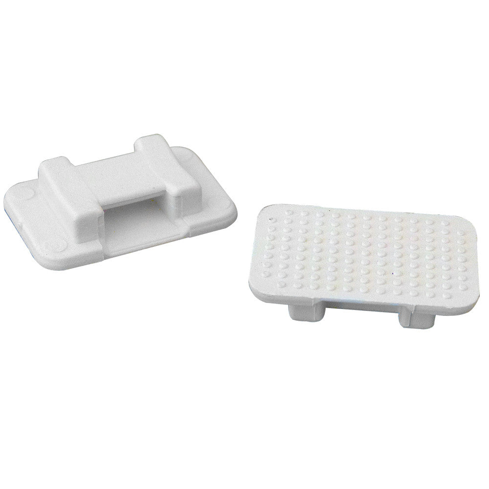 Weld Mount AT-5 Large White Nylon Tie Mount - Qty. 500 - Reel Draggin' Tackle