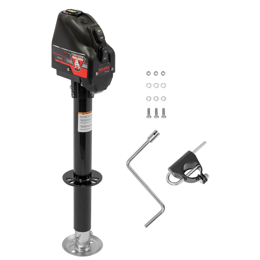 Bulldog 4,000lbs Powered A-Frame Jack - Black Case - Reel Draggin' Tackle