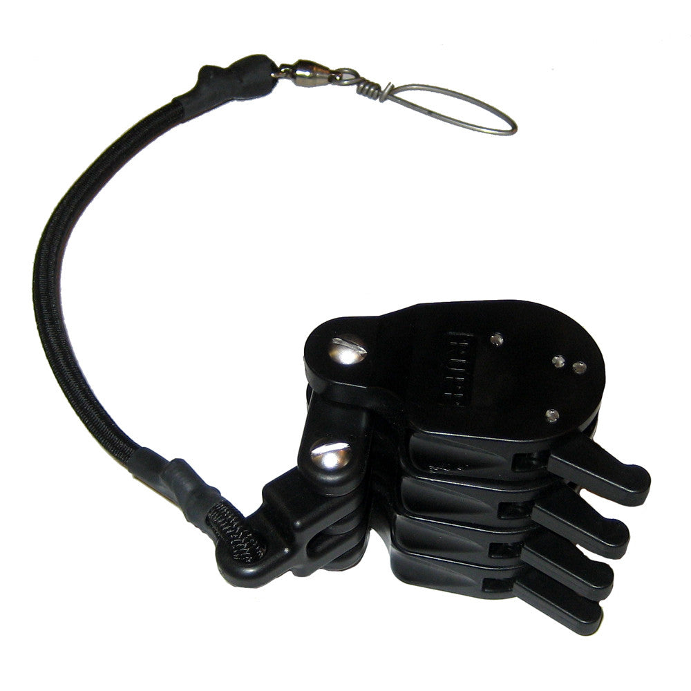 Rupp Quad Lok-Up Halyard Line Lock w/Bungee - Reel Draggin' Tackle