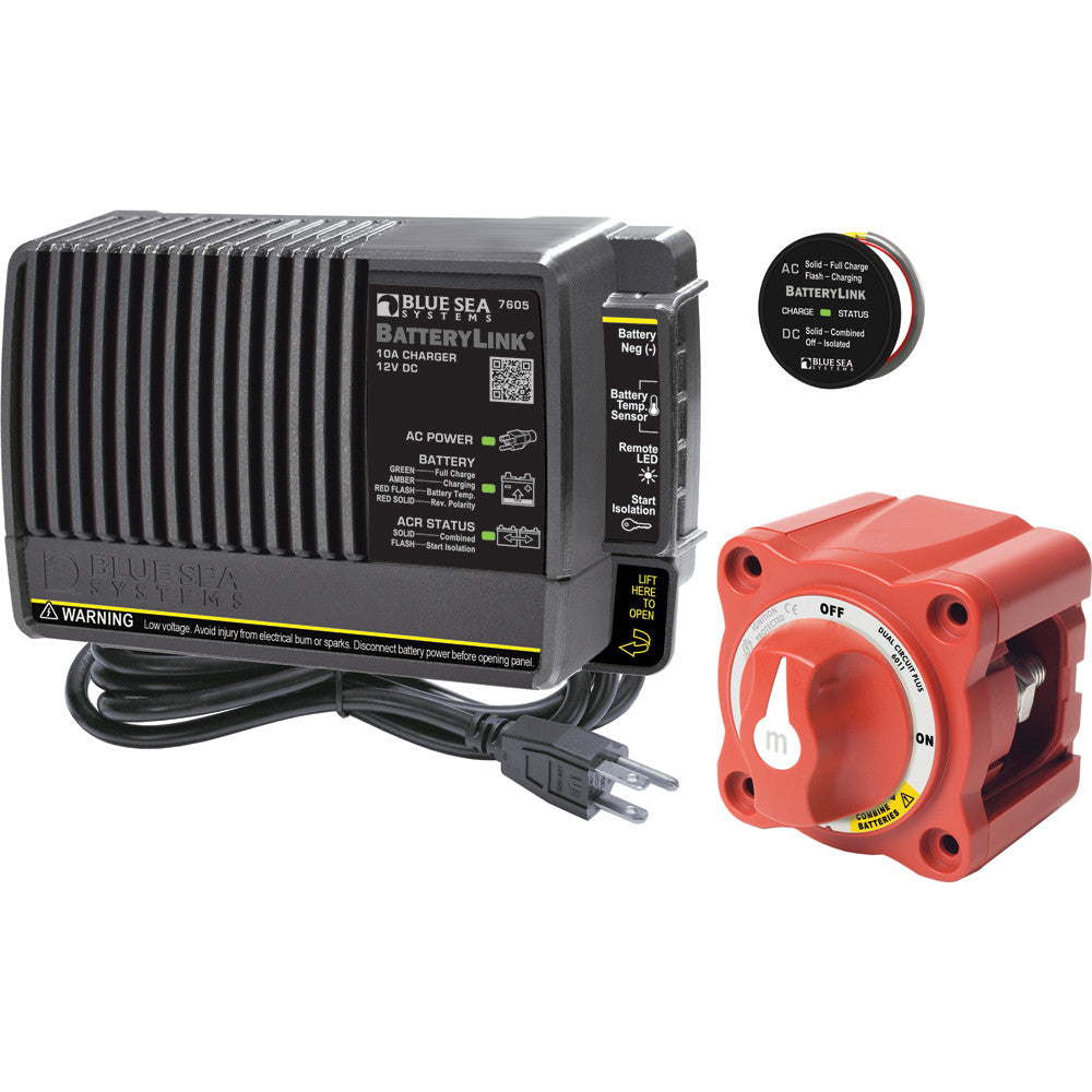 Blue Sea 7655 Mini Add-A-Battery Plus Kit - 10A - Reel Draggin' Tackle