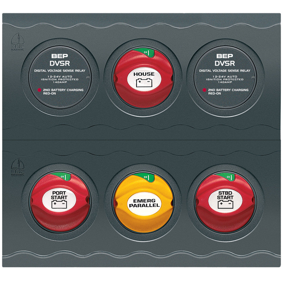 BEP Battery Management Contour Connect Panel f/Twin Engines w/VSR's - Reel Draggin' Tackle