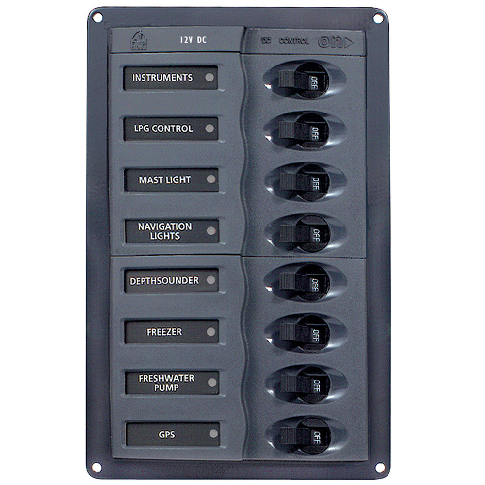 BEP DC Panel - 8-Way - Vertical - Reel Draggin' Tackle