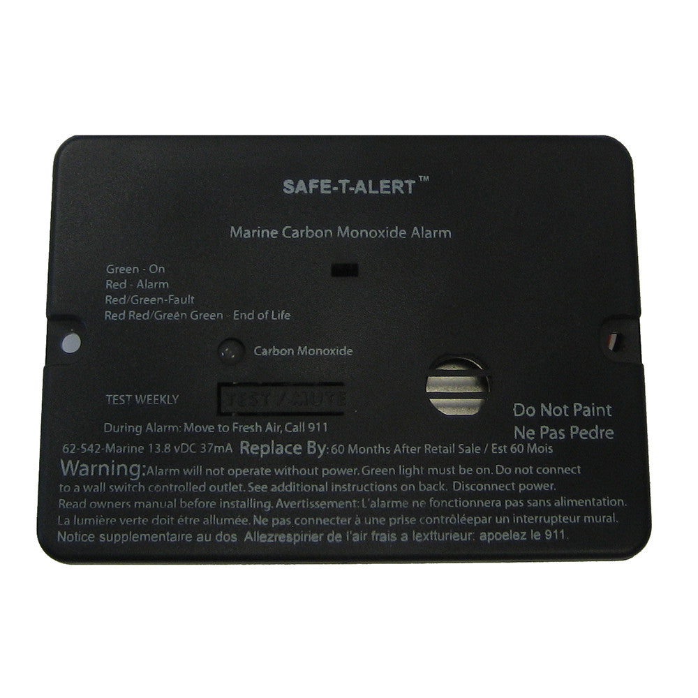 Safe-T-Alert 62 Series Carbon Monoxide Alarm - 12V - 62-542-Marine - Flush Mount - White