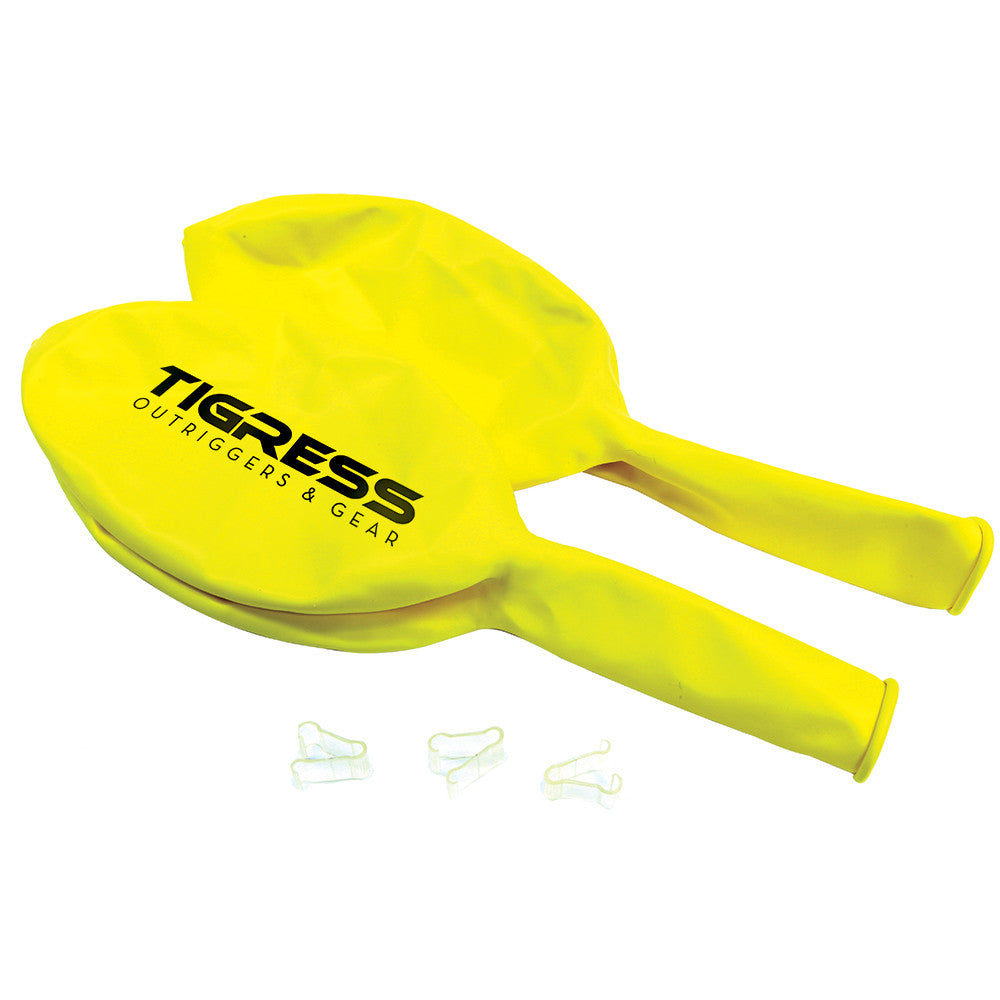 Tigress Yellow Helium Balloons - Reel Draggin' Tackle