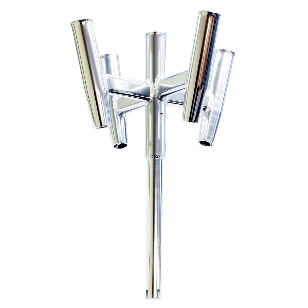 Tigress Five Banger Aluminum Rod Holder - Straight Butt - Reel Draggin' Tackle