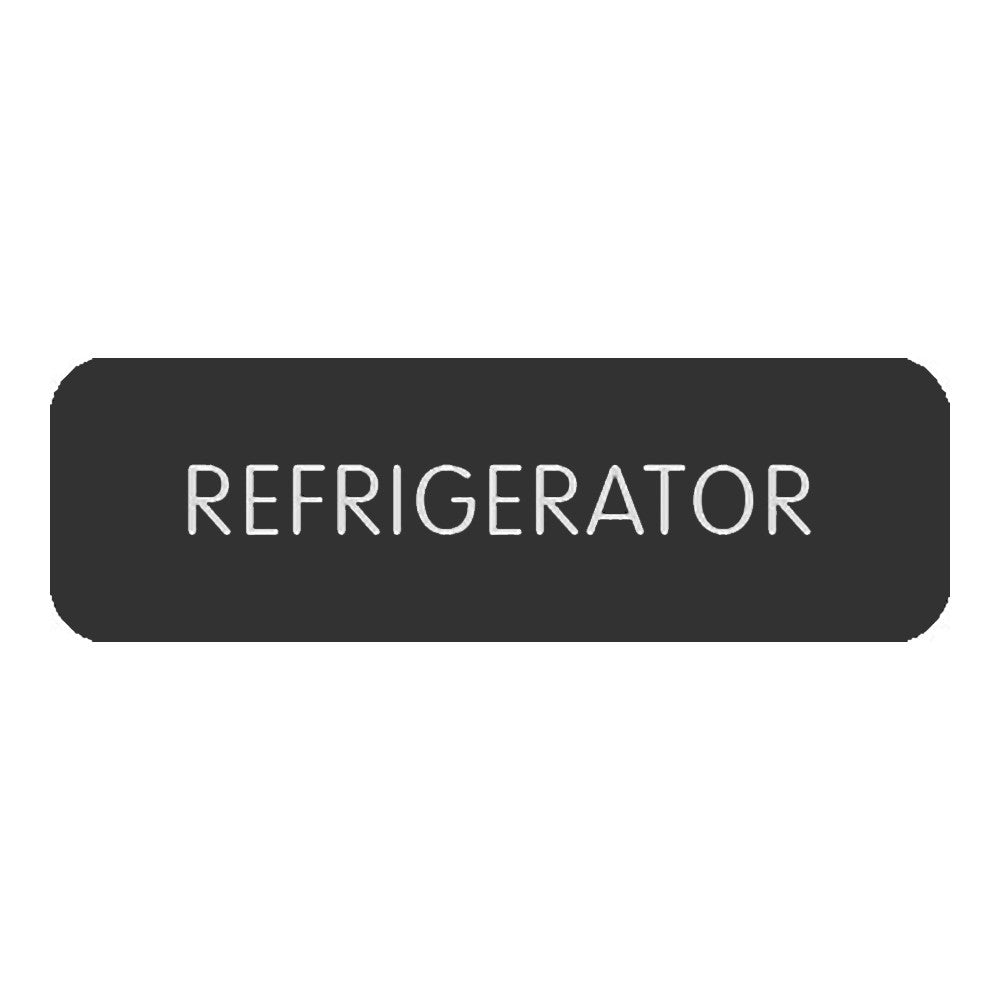 Blue Sea Large Format Label - "Refrigerator"