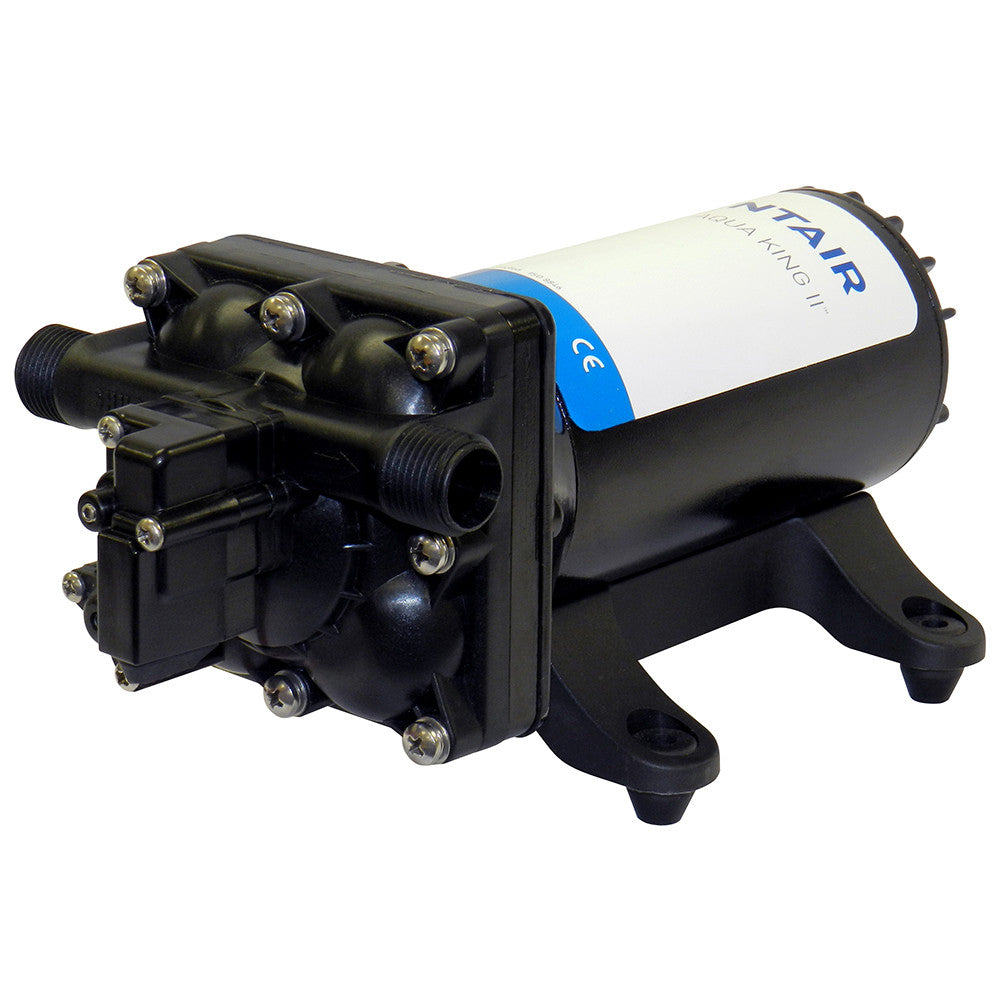 Shurflo by Pentair AQUA KING II Supreme 5.0 (24 VDC) Fresh Water Pump w/Strainer Fittings