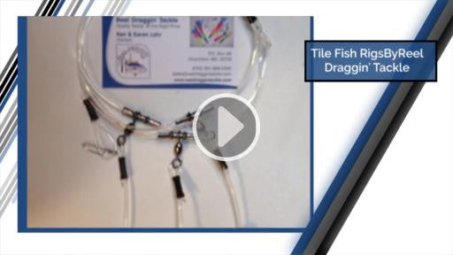 Tile Fish Rigs, Circle Hook Rigs (10/0 - 15/0 2x Circle Hooks)