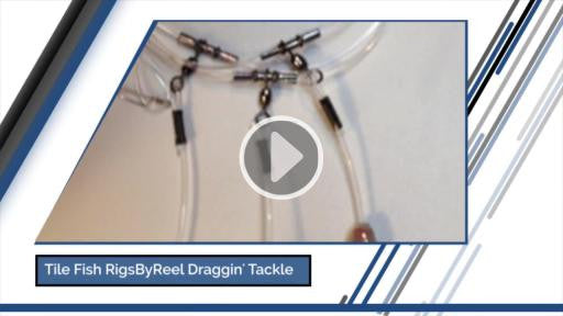 Tile Fish Rigs, Circle Hook Rigs (5/0 - 9/0 1x wire Circle Hooks)