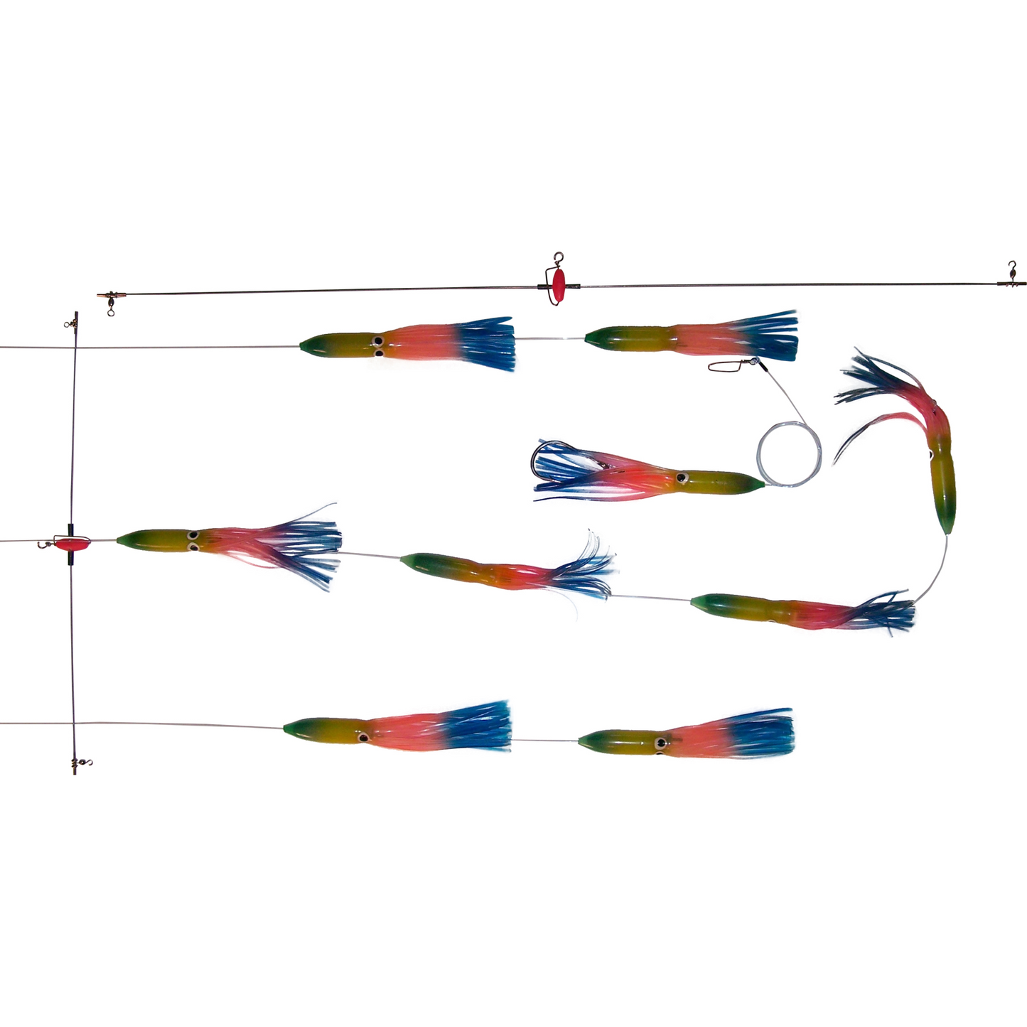 Squid Bar Lines -ReRig Kits - Reel Draggin' Tackle - 5