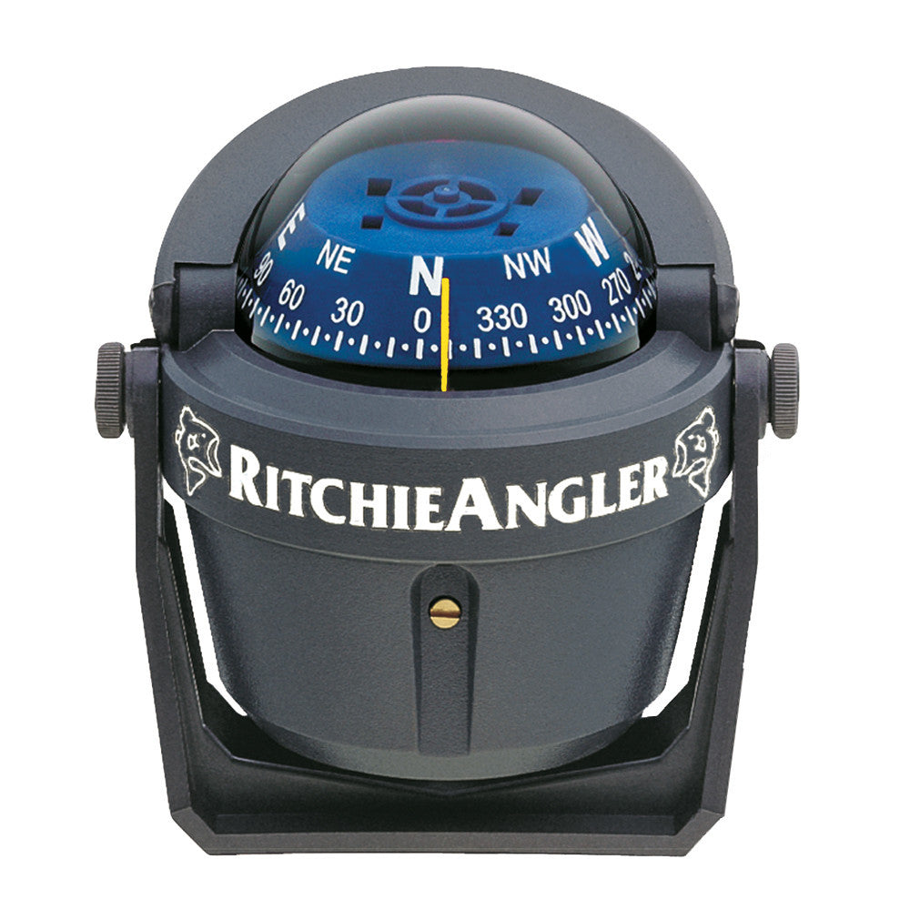 Ritchie RA-91 RitchieAngler Compass - Bracket Mount - Gray - Reel Draggin' Tackle