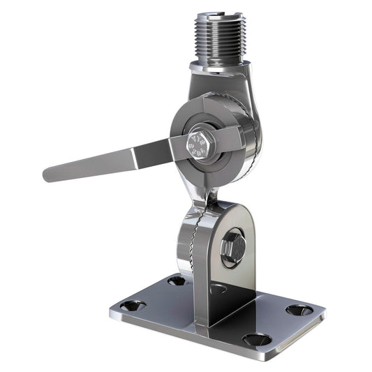 Shakespeare 4187 Stainless Steel Ratchet Mount - Reel Draggin' Tackle