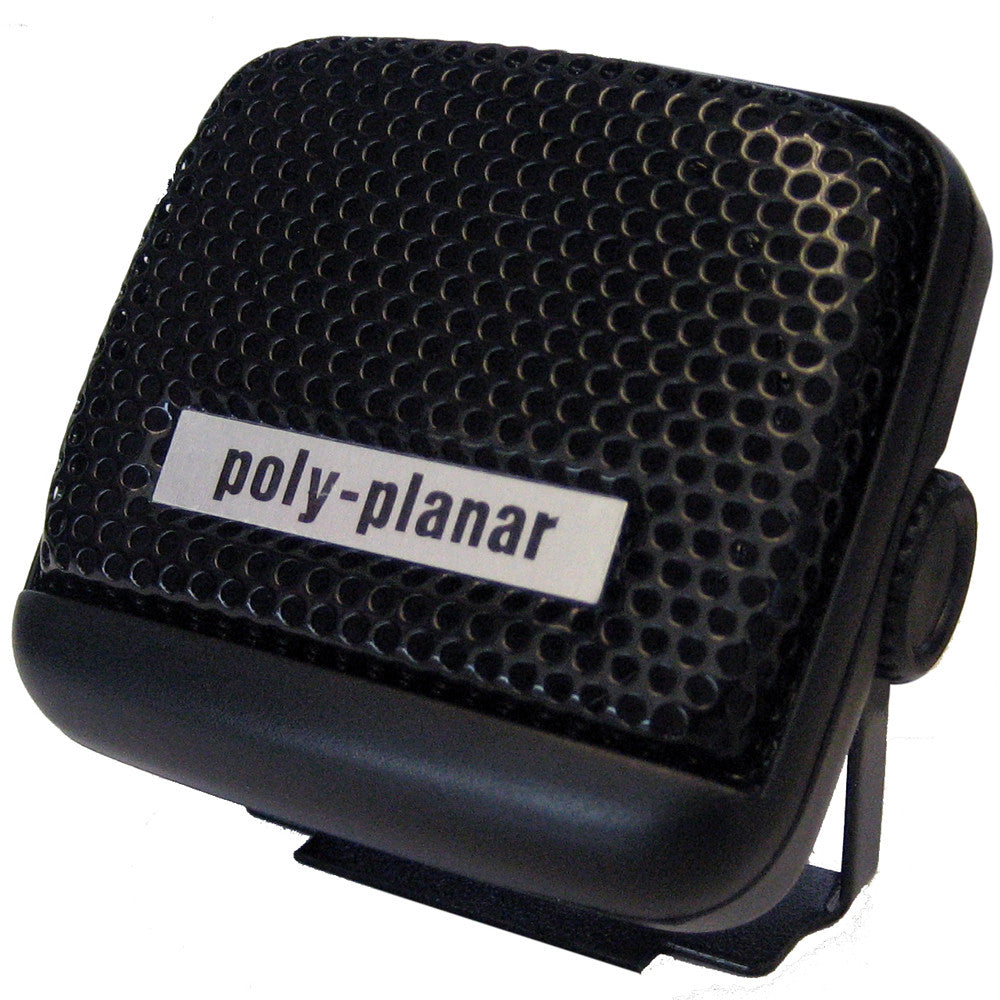 PolyPlanar VHF Extension Speaker - 8W Surface Mount -(Single) Black - Reel Draggin' Tackle