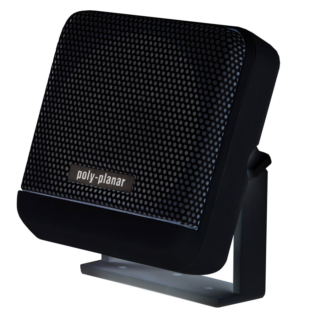PolyPlanar VHF Extension Speaker - 10W Surface Mount - (Single) Black - Reel Draggin' Tackle