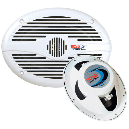 Boss Audio MR690 6" x 9" Oval Speakers - (Pair) White - Reel Draggin' Tackle